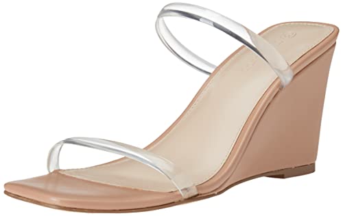 The Drop Women's Sophia Two Strap Wedge Sandals