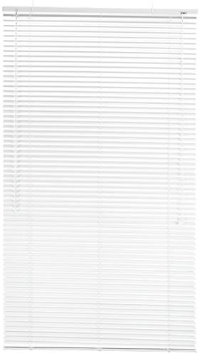 Estores Basic- Persiana Veneciana Aluminio, Blanco, 90x175 cm