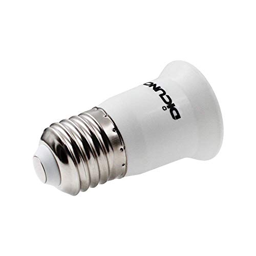 Dicuno E26 To E26 3Cm/1.2 Inch Socket Extender, E26 To E26 Lamp Bulb Socket Extension, Lamp Holder Adapter (4-Pack) #TOP4
