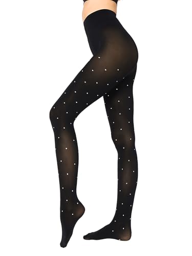 Women's 80 Denier Semi Opaque Tights High Waist Soft Solid Color Footed Pantyhose