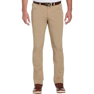 Callaway Men's Everplay 5-Pocket Golf Pant (Waist Size 30-56 Big & Tall) Khaki Heather