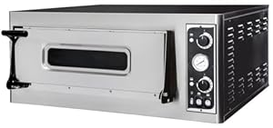 HENDI Basic 4 Pizzaofen Gastrobackofen Edelstahl