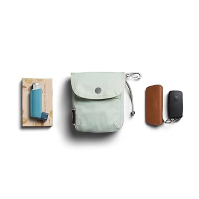 Bellroy Cinch Pocket (Pocket Organizer, for Sorting Your Coins, Makeup and More) - Seafoam