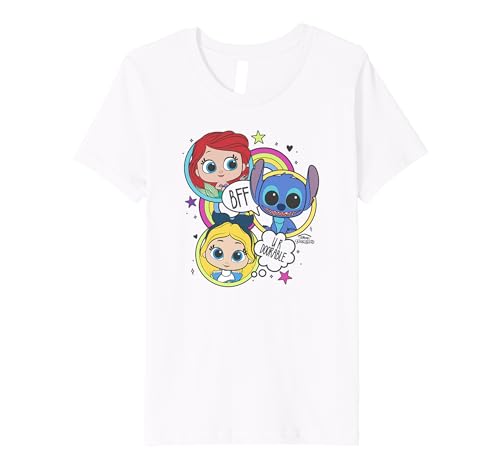 T-shirt Disney Doorables enfant motif BFF imprimé de qualité supérieure