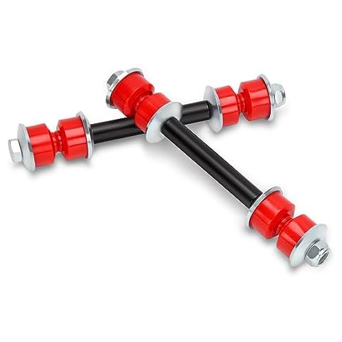 KSP Suspension Stabilizer Bar Link for Chevy GMC Silverado Sierra 1500, Front Sway Bar End Link for Escalade Avalanche Suburban Tahoe, Aftermarket Sway Stabilizer Link Replace OE K700538 K70043, 2PC Cover