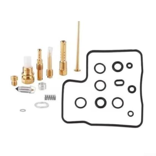 Image of Carburetor Rebuild Kit For Honda Shadow 700 750 1100 Vt700c Vt750c Vt1100c, Metal Parts Including Gaskets Seals Jets Needles For Performance Fix