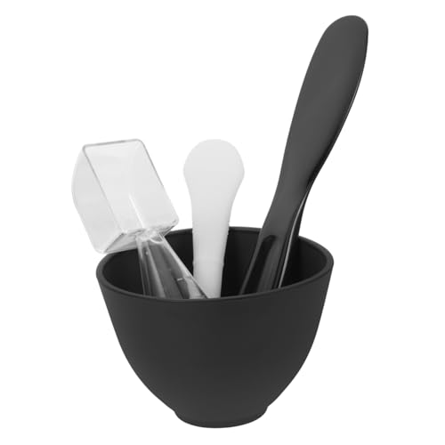 FOMIYES Silicone Mask Mixing Bowls Set of 3 Mask Applicator Spoon Diy Skincare Kit