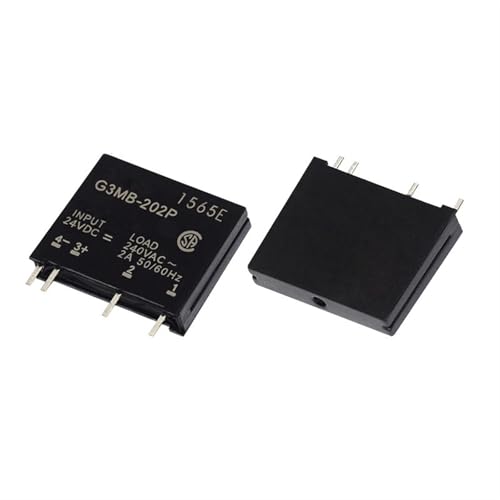 Relé de estado sólido 5V G3MB-202P interruptor PCB SIP de 2A y 240VAC para control electrónico