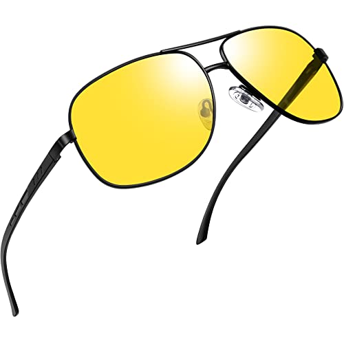 Joopin Polarized Metal Aviation Sunglasses for Men/Women