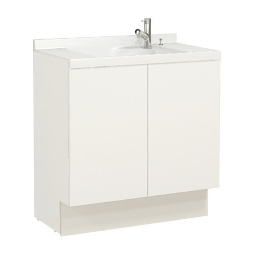Amazon | LIXIL(リクシル) INAX エスタ 化粧台本体 ホワイト×プレーン 