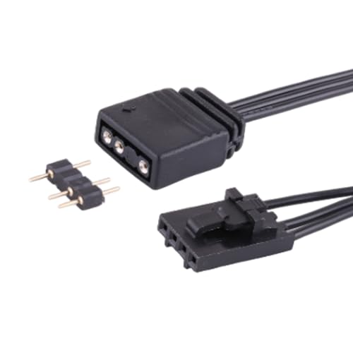 Adaptador ARGB 4 pines 5V con cable extensible 25cm miniatura 6