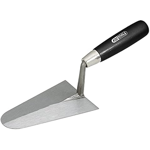 KS Tools 144.0114 Round Gauging Trowel with Wood Handle Cover