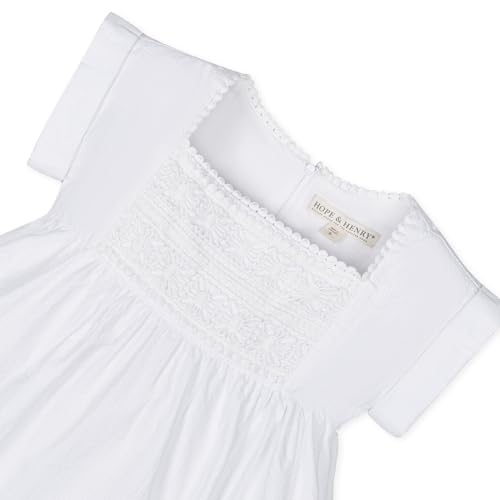 Hope & Henry Girls' Sleeveless Fit and Flare Summer Dress2