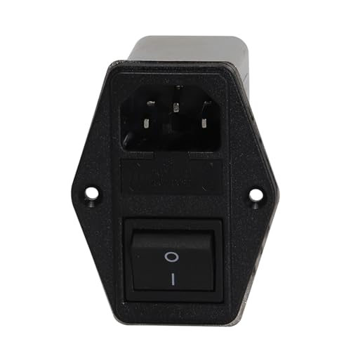 Filtro de casquillo F2 CW2C-10A-T de 10A para supresión de ruido eléctrico en chasis