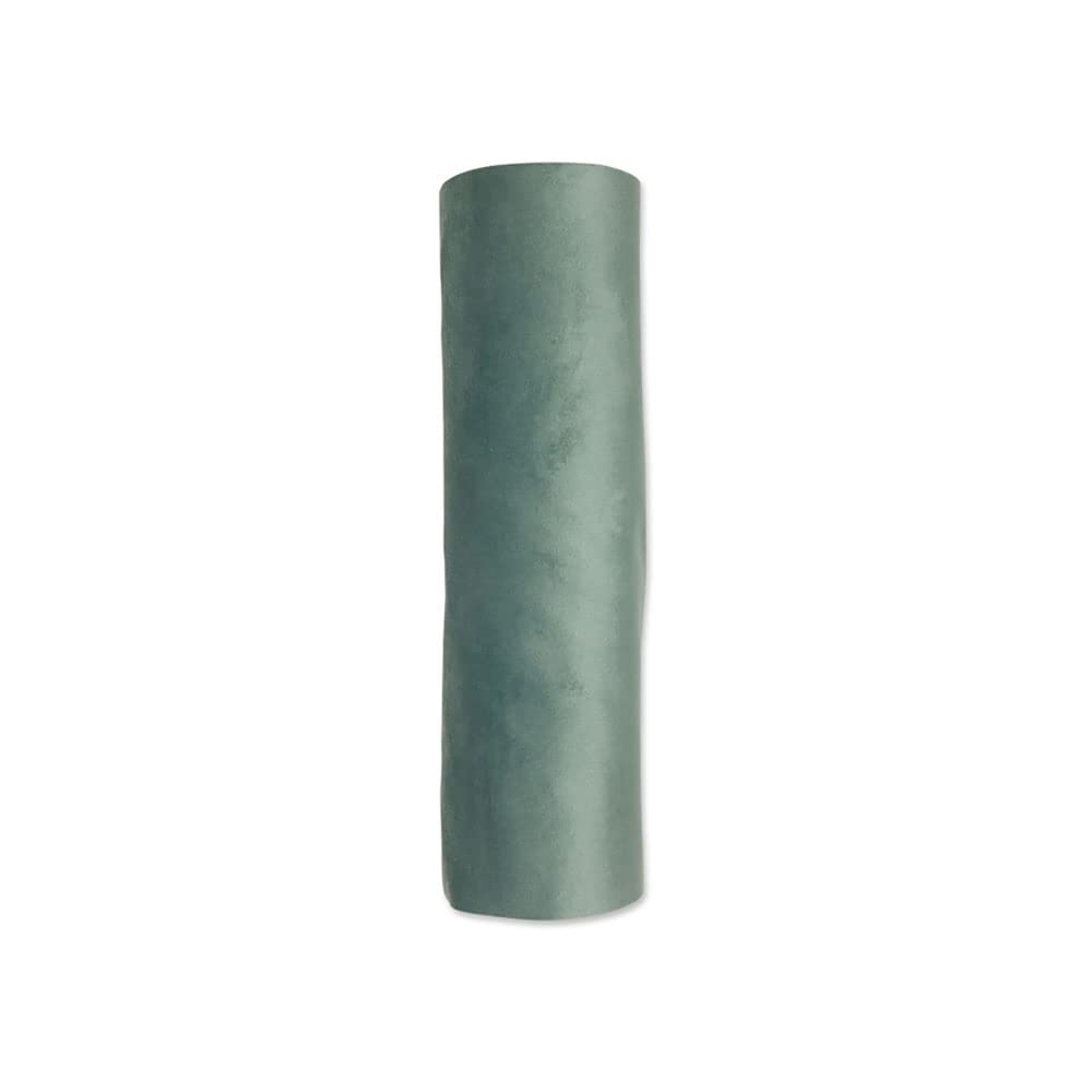 FloristryWarehouse Christmas Ribbon Sage Green Velvet 30cm x 2.5m Roll