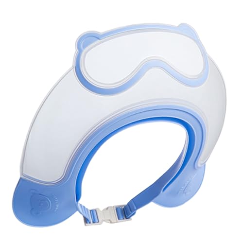 キッズシャワーキャップ - 柔軟なEVAバスハット、赤ちゃんや幼児に安全なシャンプーシールド、快適な防水デザイン、再利用可能な洗髪プロテクター |ベビーアクセサリー ホーム、シャワー、アウトドア、旅行