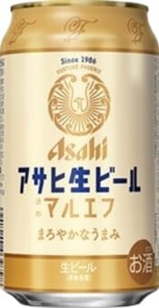 Amazon.co.jp: アサヒ 生ビール マルエフ 350ml 生ビール 12缶