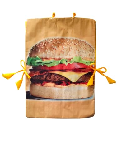 Image of BookMyCostume Burger Fast Food Kids Fancy Dress Costume 10-12 years