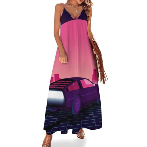 Robe longue coucher du soleil pour vos voyages d'été et soirées plage chic
