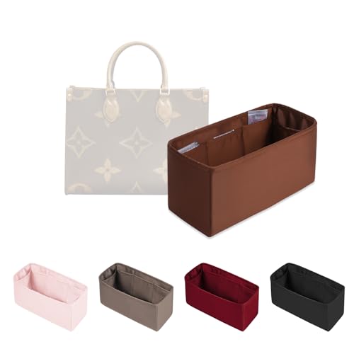 Organizer Insert for Onthego MM, Satin Purse Organizer for Luxury