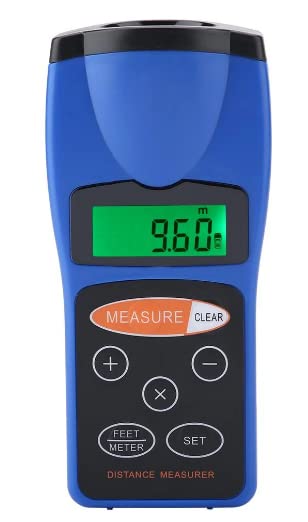 CP3008 Medidor de distancia digital portátil de alta precisión Medidor láser de rango Medidor Medidor de rango Medidor LCD Telémetro