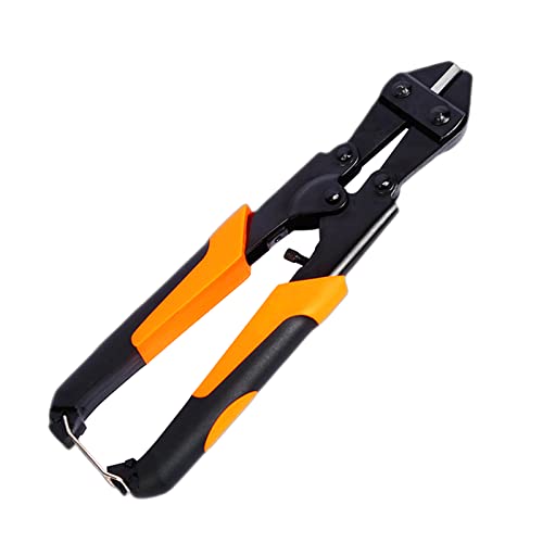 TSHAOUN TSHAOUN Coupe câble électriques 220 mm coupe-boulon, treillis métallique, ciseaux à ressort avec poignée confortable en caoutchouc souple, poignée ergonomique en caoutchouc (1 paquet)