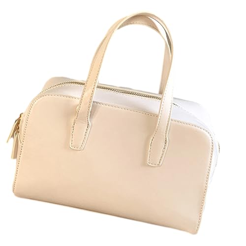 Sac à bandoulière grand volume en cuir PU léger pour femme active