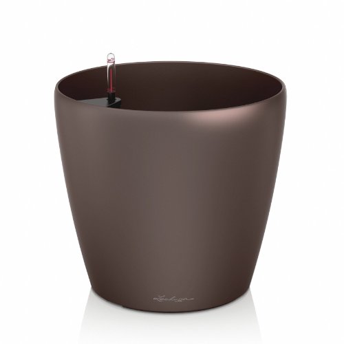 Preisvergleich Produktbild Lechuza Pflanztopf Classico LS 35 Espresso metallic 16061