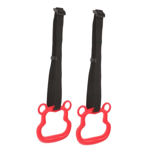 Anillas ajustables fitness rojo para entrenamiento