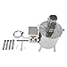 15L Heating Mixing Filling Machine, 0-300°C Stainless Steel Automatic Lipstick Lotion Candle Filling Machine, 110V with 304 Stainless Steel Tank, for Lipstick, Shoe Polish, Wax