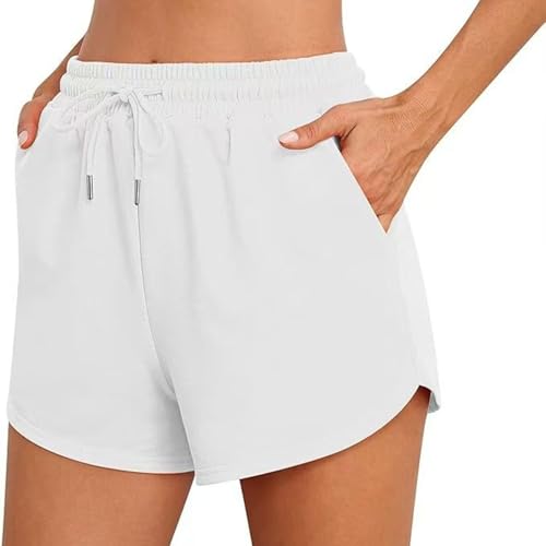 Pffiocix Pantaloncini sportivi da donna Casual Pantaloni da jogging Femminili Pantaloni corti Traspirante Corsa per Palestra Fitness Sport da donna Pantaloni corti femminili Casual Pantaloni da