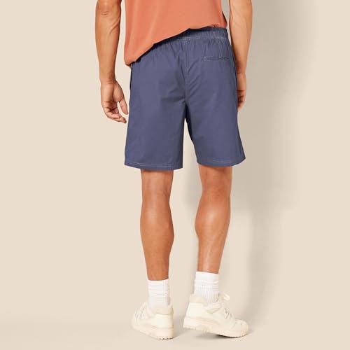 Amazon Essentials Men's Relaxed Fit 8" (20cm) Cotton Elasticated Waist Pull On Drawstring Walk Shorts - Image 4