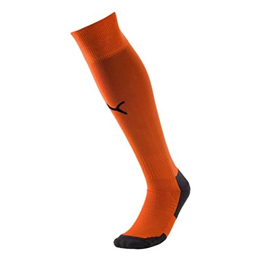 Puma Team LIGA Socks, GOLDEN POPPY Black, 43-46 (Herstellergröße: 4)