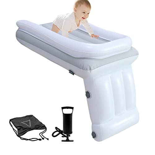 Zankie Aufblasbares -Reisebett Mit Sicherheitsgurt, Baby-Reiseflugzeugbett...