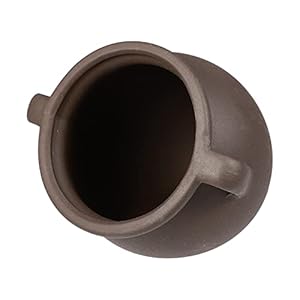 VOCOSTE 3.27×3.82×2.99 Inches Aquarium Hideaway Rock Cave, Resin Fish Tank Decoration Stone for Aquatic Pets to Breed Play Rest, Brown