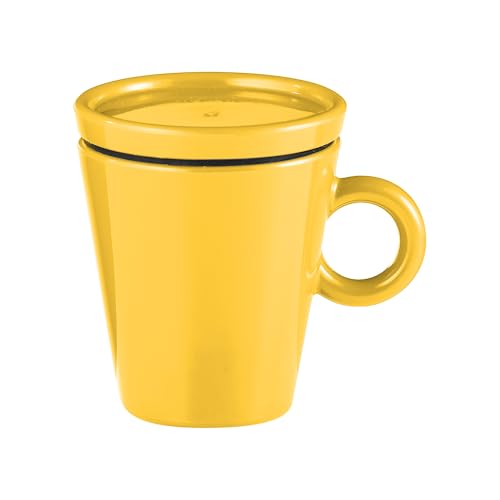 Guzzini -TAZZINA CAFFE' DA VIAGGIO 'COFFEE&GO'Giallo Ocra