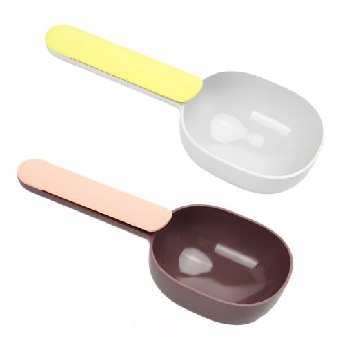 Cucchiaio Bilancia Digitale 2 Pezzi Cucchiaio Dosatore Non Tossico Dosatore Crocchette Per Gatti Con Clip Di Chiusura Misurino Crocchette Per Cani Per Cibo In Scatola, Cibo Per Cani E Gatti