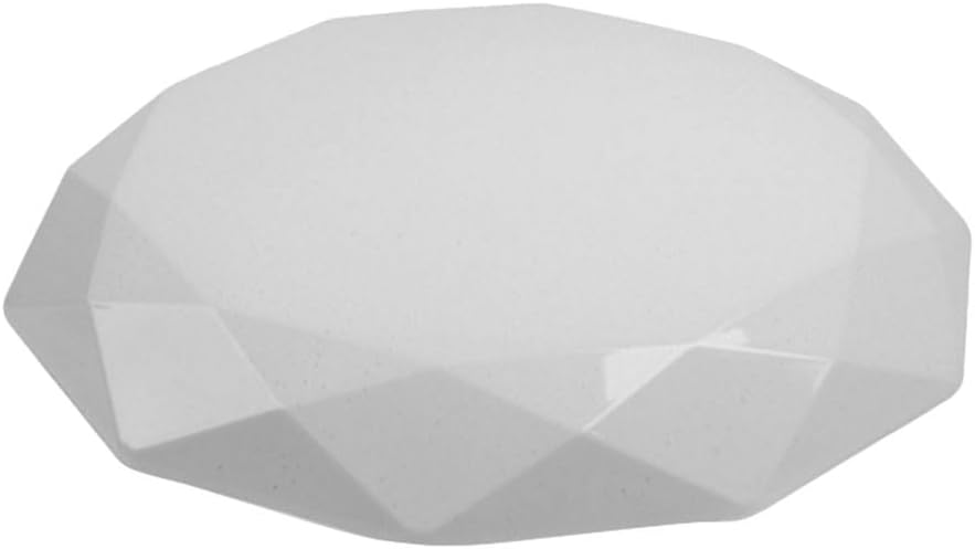 Veemoon 12W Round Led Ceiling Light, 10Inch Ceiling Light Fixture 3-Color Changing Lamps, White/Soft/Warm Lighting, Modern Lamps for Living Room Bedroom Book Room Easy Installation Energy Efficient