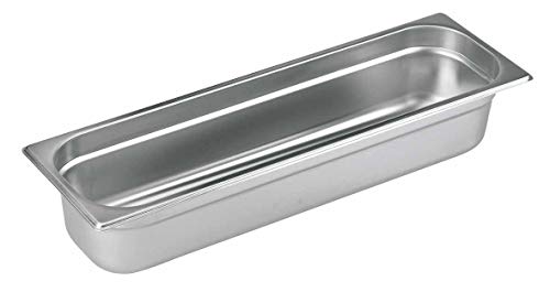 Bac GN 2/4 inox 530x165x100 bac gastronorme pour buffet - 2