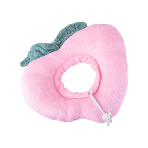 BESPORTBLE 1個 サークル 子犬の歯ブラシ 子犬の首輪 ホルダー ドッグコーン ペットワイプ 香油 ペット用なめ防止首輪 猫の首輪 ペットの噛みつき防止首輪 犬のなめ防止首輪 pp綿