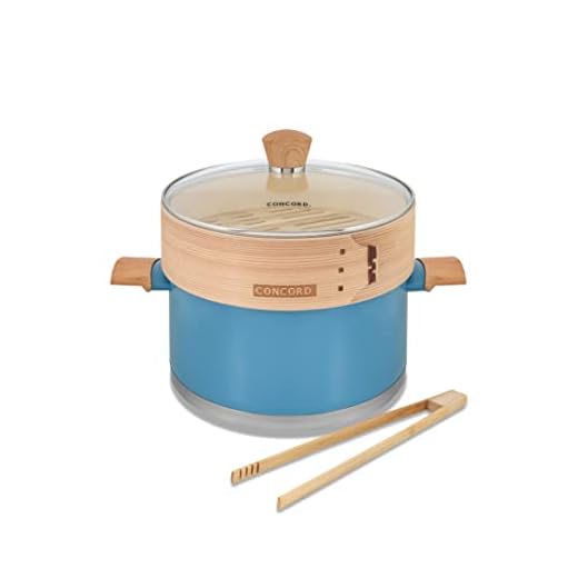 Concord Stainless Steel Steamer Pot Set