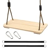Baumschaukel-Set – 18,11 X 7,87 X 1,97 Zoll Outdoor-Schaukel, Robuster Nestschaukelsitz...