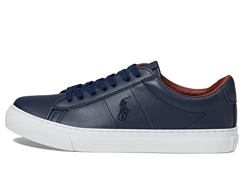Image of Polo Ralph Lauren Kids Sayer Leather (Little Kid)
