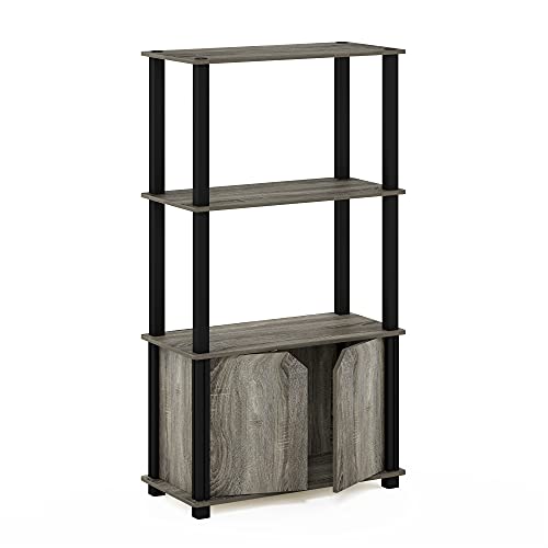 Furinno Go Green 4-Tier Storage Shelves, Book Shelf, French Oak - image 8