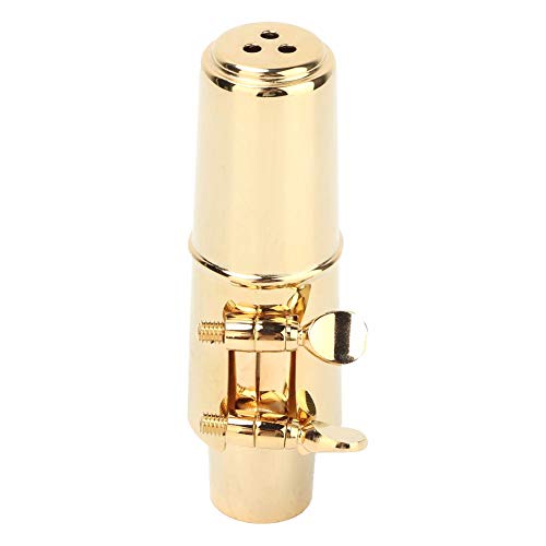 Bnineteenteam Boquilla de Saxofón Alto, Boquilla de saxofón Tenor Boquilla de saxofón de latón Boquilla de saxofón de Metal Instrumentos Musicales Accesorio(7C #)
