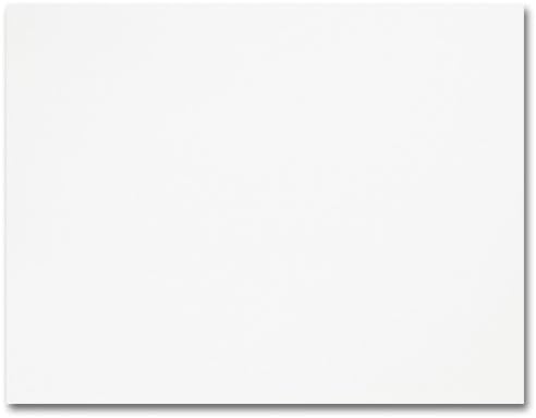 Fine Impressions Hi White Folded Cards - A2 (4 1/4 x 5 1/2 folded) 80 lb Cover Vellum - 250 per Box