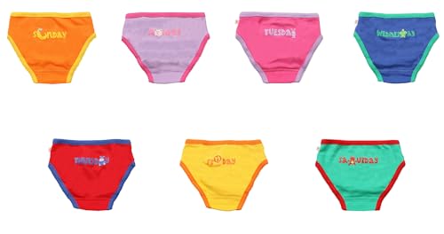 7 Piece Organic Pantys - Days of the Week