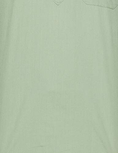 Amazon Symbol Men's Green Cotton Shirt Granite Green - Image 7