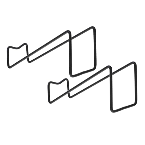 Soporte metálico para botellas de vino Levemolo 2 pcs miniatura 1