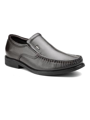 Image of Lee Cooper LC2130B2R Men's Lightweight Leather Shoes | Comfortable, Stylish Slip-On Formal Footwear for Office, Business